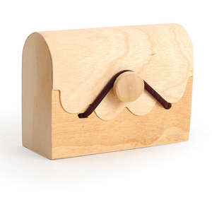 Graine Creative Etui en bois avec fermeture élastique pas cher
