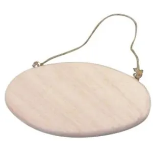 Graine Creative on a tous du talent Plaque de porte ovale avec cordelette 14,5 cm pas cher