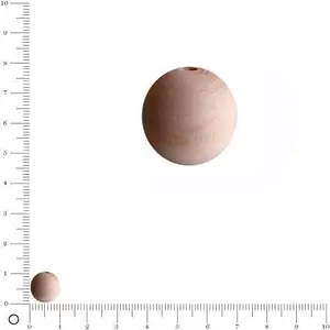 Comparateur de prix : PW International Perles en bois - Ø 10 mm x 100 pces