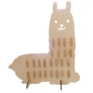 Comparateur de prix : Mes courses en vrac Calendrier de l'avent lama en bois à