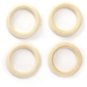 Comparateur de prix : Anneau en bois Ø 55 mm 4 pcs