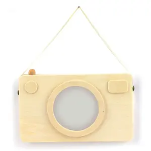 Youdoit Cadre Photo en Bois - Appareil Photo Polaroïd 20 x 12 cm