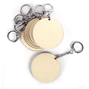 Comparateur de prix : Graine Créative Porte-clés ronds en bois 5,5 cm - 10 pcs