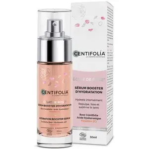 Comparateur de prix : Centifolia Sérum hydratant bio - Rose & acide hyaluronique - Visage - 30 ml