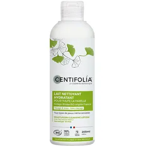 CENTIFOLIA Lait nettoyant bio - Ginkgo biloba - Visage - 200 ml pas cher