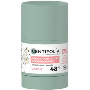 CENTIFOLIA Déodorant stick efficacité 48h bio - Fleur de coton - 50 g pas cher