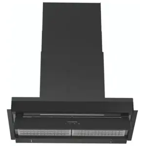 Hotte décorative murale SILVERLINE ENCASTRABLE CELENO 60CM NOIR H50990 009 pas cher