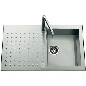 SCD Evier 1  bac 1 égouttoir en inox OPUS pas cher