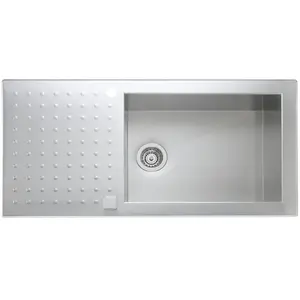 SCD Evier 1 grand bac 1  gouttoir en inox OPUS pas cher