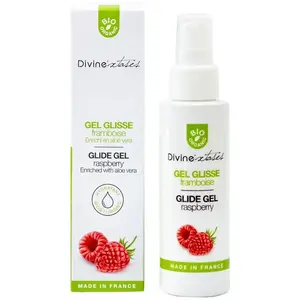 Gel glisse framboise Divinextases pas cher