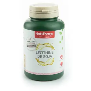 Comparateur de prix : Huile LÉcithine Soja 1200mg Sans Ogm - 100 Capsules - Nat Et Form - Atlantic Na