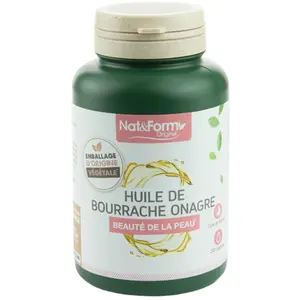 Comparateur de prix : NAT & FORM Original - Huiles d'Onagre et Bourrache 2000 mg 200 capsules