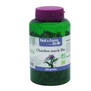 Comparateur de prix : Nat & Form Bio Chardon Marie 200 gélules végétales