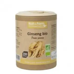 ATLANTIC NATURE Nat&Form Ecoresponsable Ginseng Rouge Bio
