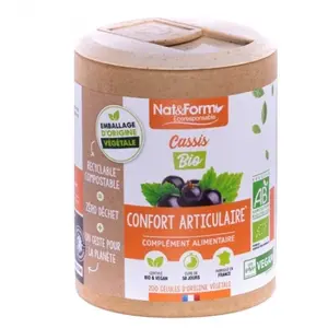 Comparateur de prix : Nat & Form Écoresponsable Cassis Bio 200 gélules