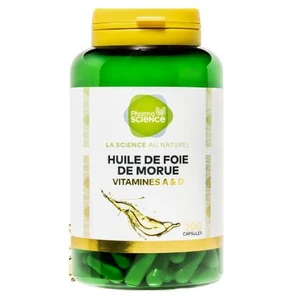 Comparateur de prix : Pharmascience Huile de foie de morue 200 capsules