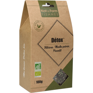 Comparateur de prix : Nat & Form Tisane Détox Bio 100g