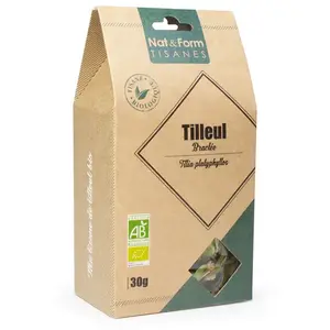 Comparateur de prix : Nat & Form Tisane Tilleul Bio 30g