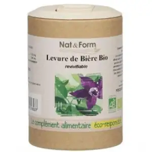 ATLANTIC NATURE Nat&Form Ecoresponsable Levure de Bière Revivifiable Bio pas cher