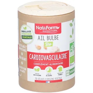 Comparateur de prix : ATLANTIC NATURE Nat&Form Ail Bulbe Bio Eco Responsable x 50