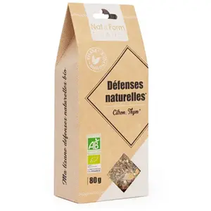 Comparateur de prix : Nat & Form Tisane Défenses Naturelles Bio 80g