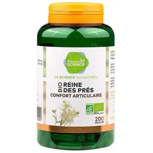 Pharmascience reine des prés bio confort articulaire 200 gélules pas cher