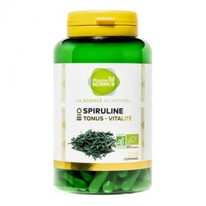 Comparateur de prix : Pharmascience spiruline bio tonus-vitalité 200 comprimés