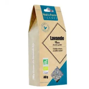 Comparateur de prix : Nat & Form Tisane Lavande Bio 40g