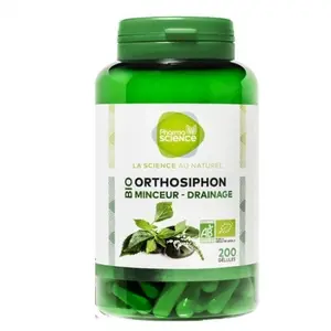 Pharmascience orthosiphon bio minceur - drainage 200 gélulesVendu parparasanteonline
