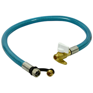 Gurtner - Two-inox flexible 1,50m + robinet roai - Gaz naturel pas cher