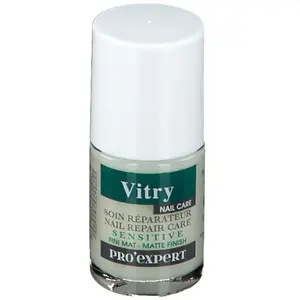 Vitry Nail Care Soin Réparateur Sensitive Ongles Pro Expert Fini Mat 10ml