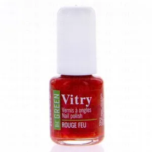 VITRY Be Green - Vernis à ongles n°78 Rouge Feu 6ml pas cher
