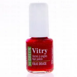 VITRY Be Green - Vernis à ongles n°75 Folie Douce 6ml pas cher
