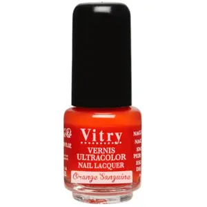 Comparateur de prix : Vitry Ultracolor Vernis à Ongles N° 28 Orange Sanguine | 4 ml