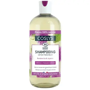 Coslys Shampoing Détox Fraîcheur Bio 500ml pas cher