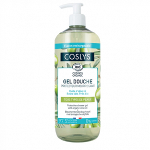 Comparateur de prix : Coslys Gel Douche Protecteur Olive Bio 1L
