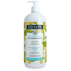 Comparateur de prix : Coslys Gel Douche Nourrissant Surgras Chèvrefeuille Bio 1L