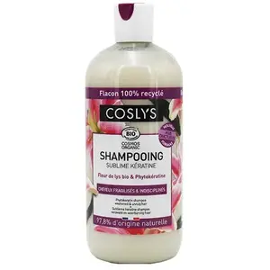 Comparateur de prix : Coslys Sublime Kératine Shampoing Fleur de Lys Bio & Phytokératine 500ml