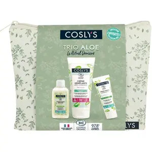 Coffret corps - Trousse trio aloe vera bio - COSLYS pas cher