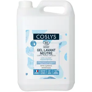 Coslys - Gel lavant neutre certifié bio 5L