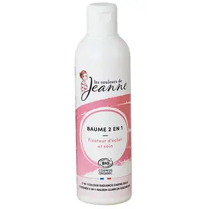 Comparateur de prix : Les Couleurs de Jeanne Baume 2 en 1 Fixateur d'Éclat Bio 230ml
