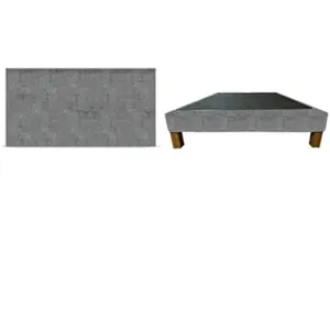 Fdl-a PACK TDL ALBA 145 + cache sommier 140x190x16 pas cher