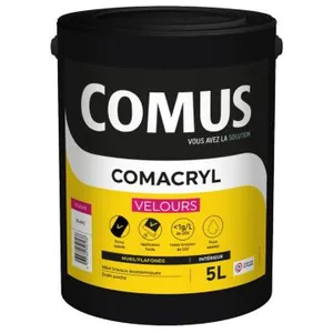Comparateur de prix : Comus - comacryl velours 5L - Peinture de finition velours