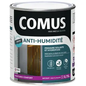 Comus - peinture anti-humidite 0.75L- Primaire et finition hydrofugeVendu paramazon