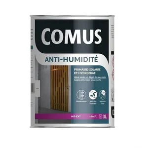 Comus - peinture anti-humidite 3L - Primaire et finition hydrofuge pas cher