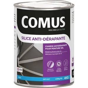 COMUS SILICE ANTIDERAPANTE 4 KG - Charge antidérapante à base de silic...Vendu paramazon