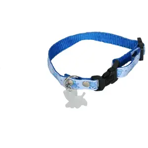 Collier pour chien Martin Sellier S Bleu 15 mm 3009088 pas cher