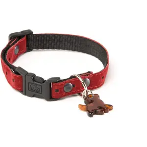Collier pour chien Martin Sellier S Rouge 15 mm 3009089 pas cher