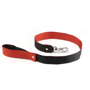Laisse pour chien Martin Sellier L Rouge 1 m x 40 mm 3006806 pas cher