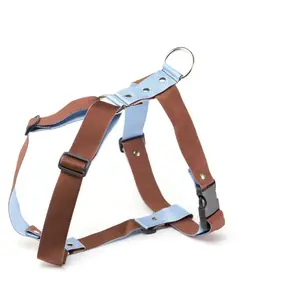 Harnais pour chien Martin Sellier L Bleu 40 mm 3007153 pas cher